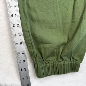 I.AM.GIA Olive Green‎ Joggers Pants Elastic Waist Casual Comfy Size L-flaw thumbnail 6