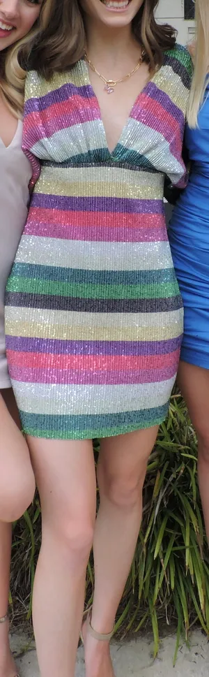 Sequin Dress Multiple thumbnail 1