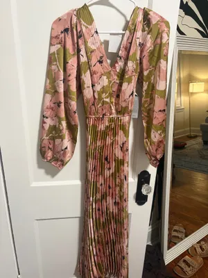 MELLODAY Floral long sleeve Maxi Dress thumbnail 2
