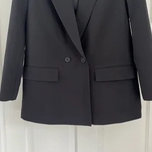 ZARA NWT  double breasted blazer thumbnail 4
