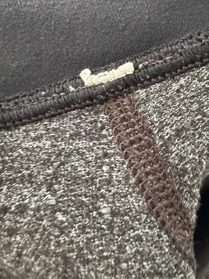 Lululemon Wunder Under Leggings Giant Herringbone Heathered Black SZ‎ 6 thumbnail 11