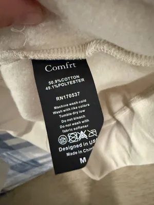 Comfrt Tranquil Hoodie Heavyweight Hoodie Cotton thumbnail 4