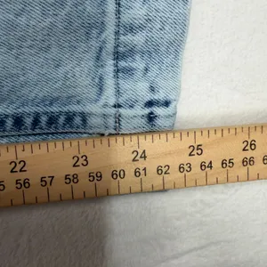 Banana Republic 26 Jeans High Rise Wide Leg Crop Light Wash 814318 Denim Boho thumbnail 16