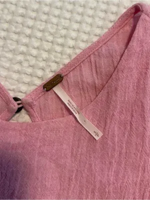 Free People Tierra Crinkle Jumpsuit — Pink Flamingo (Size S) thumbnail 5