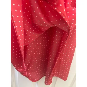 Japna Slip Dress Sz M Babydoll Red Pink Polka Dot Valentines Coquette 90s Style thumbnail 4