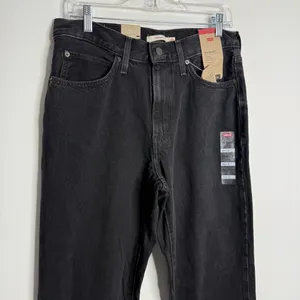NWT Levi's 94‎ Baggy Jean Open Mind Straight Washed Black 29 x 31 Streetwear thumbnail 4