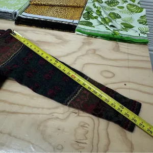 Vintage Cherry Lewis England Wool Jacquard Heritage Cardigan Sweater‎ Olive Med thumbnail 10