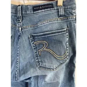 Women's Rock‎ & Republic Jeans Size 8 Blue Berlin EUC! thumbnail 6