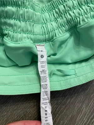 lululemon athletica Hotty Hot High-Rise Skirt Green Athletic Skort Size 4 thumbnail 5