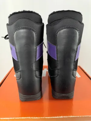 Thirtytwo Summit Snowboard Boots Size‎ 6.5 Womens Black/Purple with Box thumbnail 7