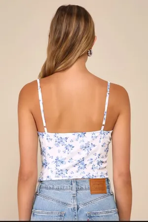 Lulu’s Lace Sleeveless Bustier Top thumbnail 3