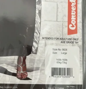 Dreamgirl NWT Convertible Glorious Gladiator Costume Sexy sz L thumbnail 5