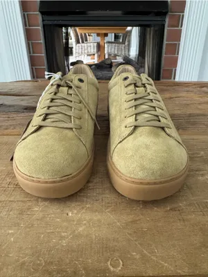 NEW Birkenstock Bend Low II Suede Khaki Sneaker ~ Size 41 thumbnail 6