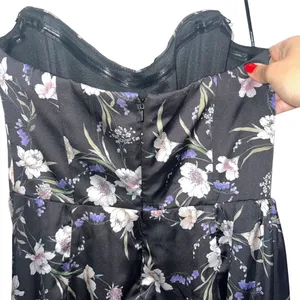 NEW NWT Katie May Chasing Dawn Strapless Dress In Midnight Floral Print thumbnail 9