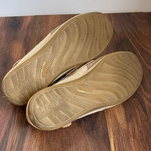 Sperry Sueded Jute and Metallic Slip On Boat Shoes STS95795 thumbnail 7