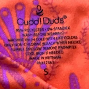 Cuddl Duds Cozy Sleeveless Soft Beach Theme Print Pajamas Set Sz S thumbnail 9