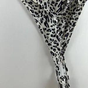 7‎ For All Mankind Womens Silk Blend Animal Print Tie Shoulder Cami Top M NEW thumbnail 10