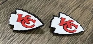 Kansas City Chiefs Football Team Charm For Crocs Shoe Charms Bracelet - 2 Pieces thumbnail 1