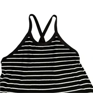 Anthropologie Saturday Sunday Navy White Stripes Crew Neck Dress SZ S thumbnail 2