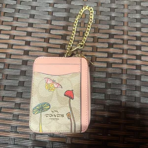 Coach X Observed By Us Zip Card Case In Signature Canvas cu403 thumbnail 1