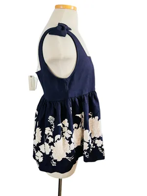 Maeve Bow-Strap Babydoll Top Size Large NWT thumbnail 4