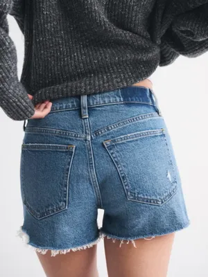 Abercrombie & Fitch The 4" Mom Short High Rise Women's 30 thumbnail 2