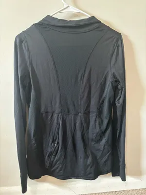 Champion Black Women's Quarter-Zip Athletic Pullover thumbnail 2