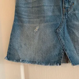Madewell Women’s 25 Rigid Denim A-Line Mini Skirt in Keene Wash Cutout Edition thumbnail 2