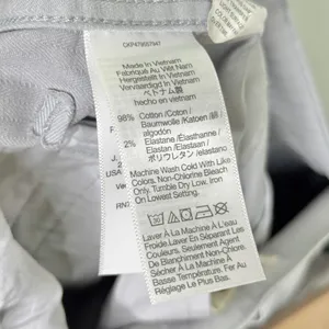 Madewell The Garment Dyed ‘90s Straight Cargo Pant Solstice Grey Blue Size 33 thumbnail 13