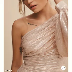 Anthropologie BHLDN One-Shoulder Drop Waist dress thumbnail 3