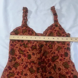 Size Medium UO Emma Louise Rust Floral Playsuit thumbnail 8