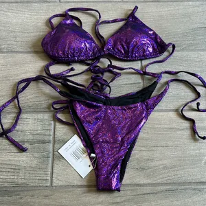 Matinee lamina viola bikini Purple thumbnail 1