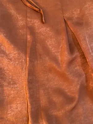 Le lis Satin Burnt Orange Romper thumbnail 4