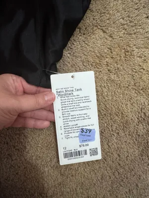 Lululemon Satin Shine Tank Wordmark thumbnail 2