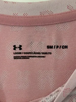 Under Armour Pink Athletic T-shirt thumbnail 4