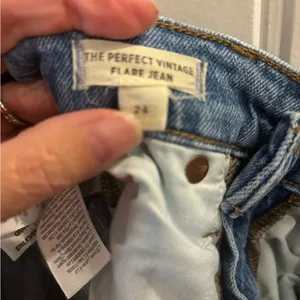 Madewell The Perfect Vintage Flare Jeans in Light Blue thumbnail 4