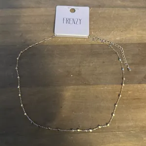 Frenzy Dainty Ball Chain Necklace Gold thumbnail 4