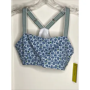 Eleven By Venus Williams Retro Revival 7/8 Legging & Sports Bra Sky Blue Medium thumbnail 2