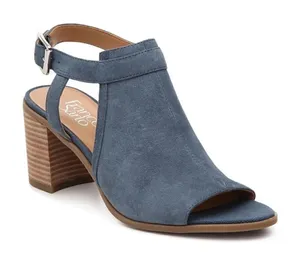 NWOB Franco Sarto Harlet Suede Block Heel Sandal thumbnail 1