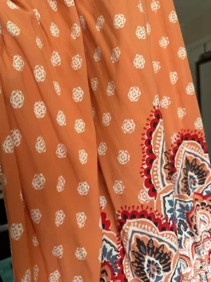 Angie Dress Floral Maxi Bohemian thumbnail 4