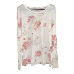 We the Free people Arielle printed tunic floral cream pink women’s small top thumbnail 3