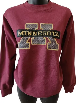 Minnesota Golden Gophers vintage crewneck sweater - Size Medium thumbnail 2