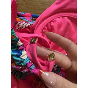 Kate Spade New York Swimsuit 1 Piece Tie Front Sz Small Beach Vacation‎ Hawaiian thumbnail 10