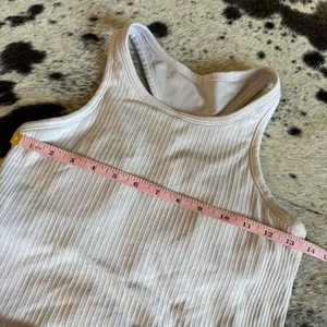 LULULEMON Ebb Ribbed Racer‎ Back Tank Top Size 6 thumbnail 5