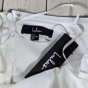 Lulus Loving the Feeling White Strapless Bodycon Midi Dress IDK7460 Size M NEW thumbnail 6
