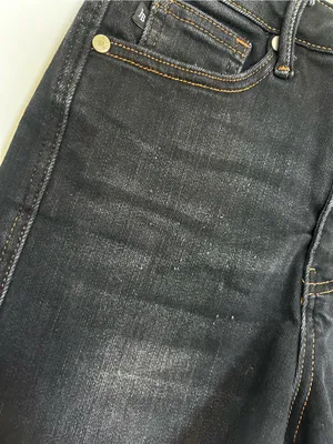 Judy Blue Black Denim Cut Off High Rise‎ Waist Jean Shorts Size Small thumbnail 3