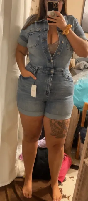 Judy Blue Denim Jumpsuit thumbnail 1