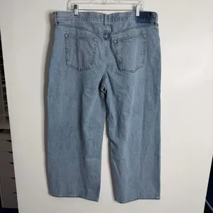 NWT Abercrombie‎ & Fitch The Ultra Loose Low Rise Size 33 Short Drapey Rigid thumbnail 3