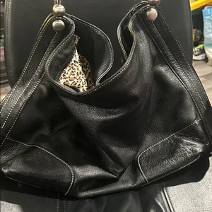 Celsius Black Genuine Leather Shoulder Bag thumbnail 13