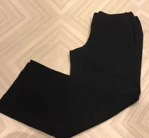 J.Crew Side Zipper Black Cropped Pants thumbnail 1